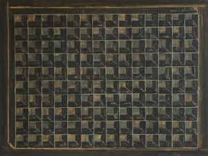 Marco Tirelli Senza titolo tempera su carta incollata su tavola cm 135×180 anno 1988